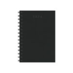 Agenda Espiral Diária Cristal 2026 - Cores Sortidas