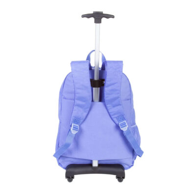 Mochila Com Rodinhas Externo Rolling Crinkle – Lavanda