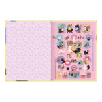 Caderno Brochura Costurado Sem Mola Universitário Grande Capa Dura 80 Folhas Purrfect Cats - Estampa