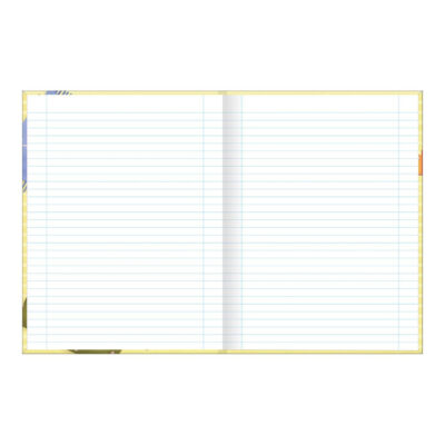 Caderno Brochura Costurado Sem Mola Universitário Grande Capa Dura 80 Folhas Purrfect Cats – Estampa