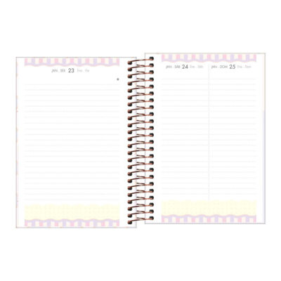 Agenda Espiral M5 Soho 2026 – Estampas Sortidas