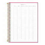 Caderno Espiral Universitário Grande Capa Dura 80 Folhas Executivo Cambridge - Pink Caderno Espiral Universitário Grande Capa Dura 80 Folhas Executivo Cambridge - Pink