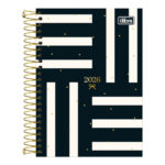 Agenda Espiral M5 West Village 2026 - Cores Sortidas