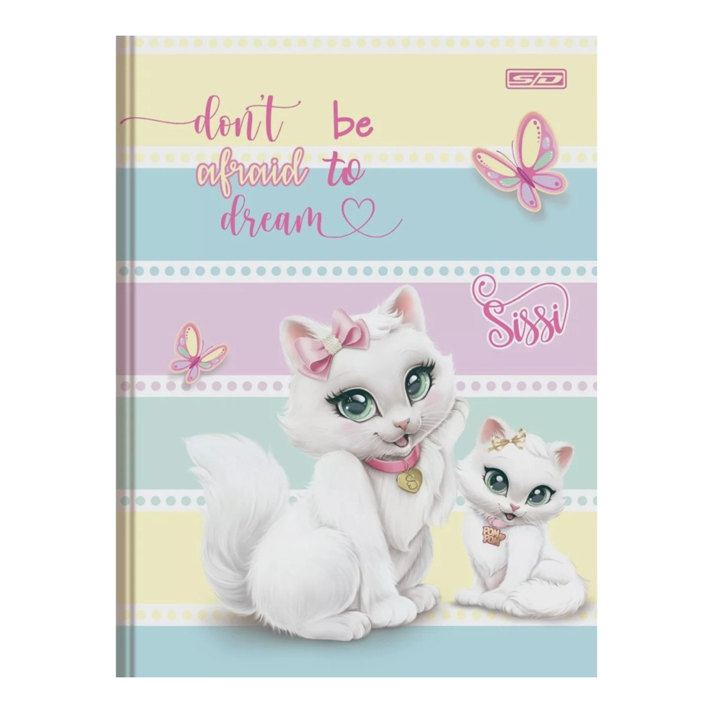 Agenda Costurada Permanente Sissi - Estampas Sortidas Agenda Costurada Permanente Sissi - Estampas Sortidas