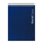 Caderno Espiral Universitário Vertical Com 80 Folhas World Class - Cores Sortidas