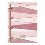 Fichário Caderno Argolado Colegial Com 4 Argolas Rosa Rosé - Estampas Sortidas Fichário Caderno Argolado Colegial Com 4 Argolas Rosa Rosé - Estampas Sortidas