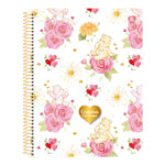 Caderno Espiral Universitário Grande Capa Dura 80 Folhas Ursinhos Carinhosos - Estampas Sortidas