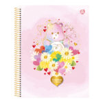 Caderno Espiral Universitário Grande Capa Dura 80 Folhas Ursinhos Carinhosos - Estampas Sortidas