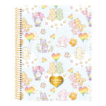 Caderno Espiral Universitário Grande Capa Dura 80 Folhas Ursinhos Carinhosos - Estampas Sortidas