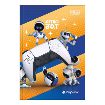 Caderno 1/4 Pequeno Brochura Costurado Sem Mola Capa Dura 80 Folhas Astro - Estampas Sortidas