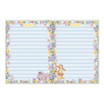 Caderno Brochura Costurado Sem Mola Colegial Médio Capa Dura 80 Folhas Pooh - Estampas Sortidas