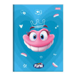 Caderno 1/4 Pequeno Brochura Costurado Sem Mola Capa Dura 80 Folhas Fini - Estampas Sortidas