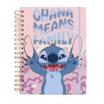 Caderno Espiral Universitário Grande Capa Dura Com 80 Folhas Smart - Stitch