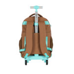 Mochila Com Rodinhas Capivara - Verde