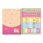 Caderno Espiral Universitário Grande Capa Dura 80 Folhas Capyclub - Estampas Sortidas