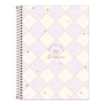 Caderno Espiral Universitário Grande Capa Dura 192 Folhas 12 Matérias Soho - Estampas Sortidas