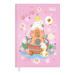 Caderneta 1/8 Costurada Petit Capyclub 96 Folhas - Estampas Sortidas