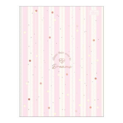 Caderno Brochura Costurado Sem Mola Universitário Grande Capa Dura 80 Folhas Soho - Estampas Sortida