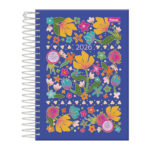 Agenda Espiral Lush 2026 - Estampas Sortidas Agenda Espiral Lush 2026 - Estampas Sortidas
