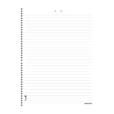 Caderno Espiral Universitário Grande Capa Dura 80 Folhas Alice In Wonderland – Estampas Sortidas