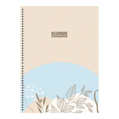 Caderno Espiral Universitário Grande Capa Dura 80 Folhas Lumine – Estampas Sortidas
