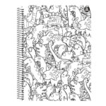 Caderno Espiral Universitário Grande Capa Dura 80 Folhas Color Quest - Estampas Sortidas