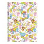 Caderno 1/4 Pequeno Brochura Costurado Sem Mola Capa Dura 80 Folhas Ursinhos Carinhosos - Estampas S