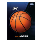 Caderno Brochura Costurado Sem Mola Universitário Grande Capa Dura 80 Folhas Score - Estampas Sortid