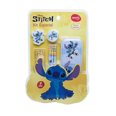 Kit Especial Stitch Com 7 Itens