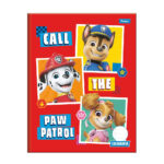 Caderno Caligrafia Brochura Costurado Sem Mola Capa Dura 40 Folhas - Patrulha Canina