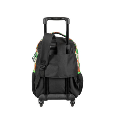 Mochila Com Rodinhas Minecraft X Outdoors – Preto/Colorido
