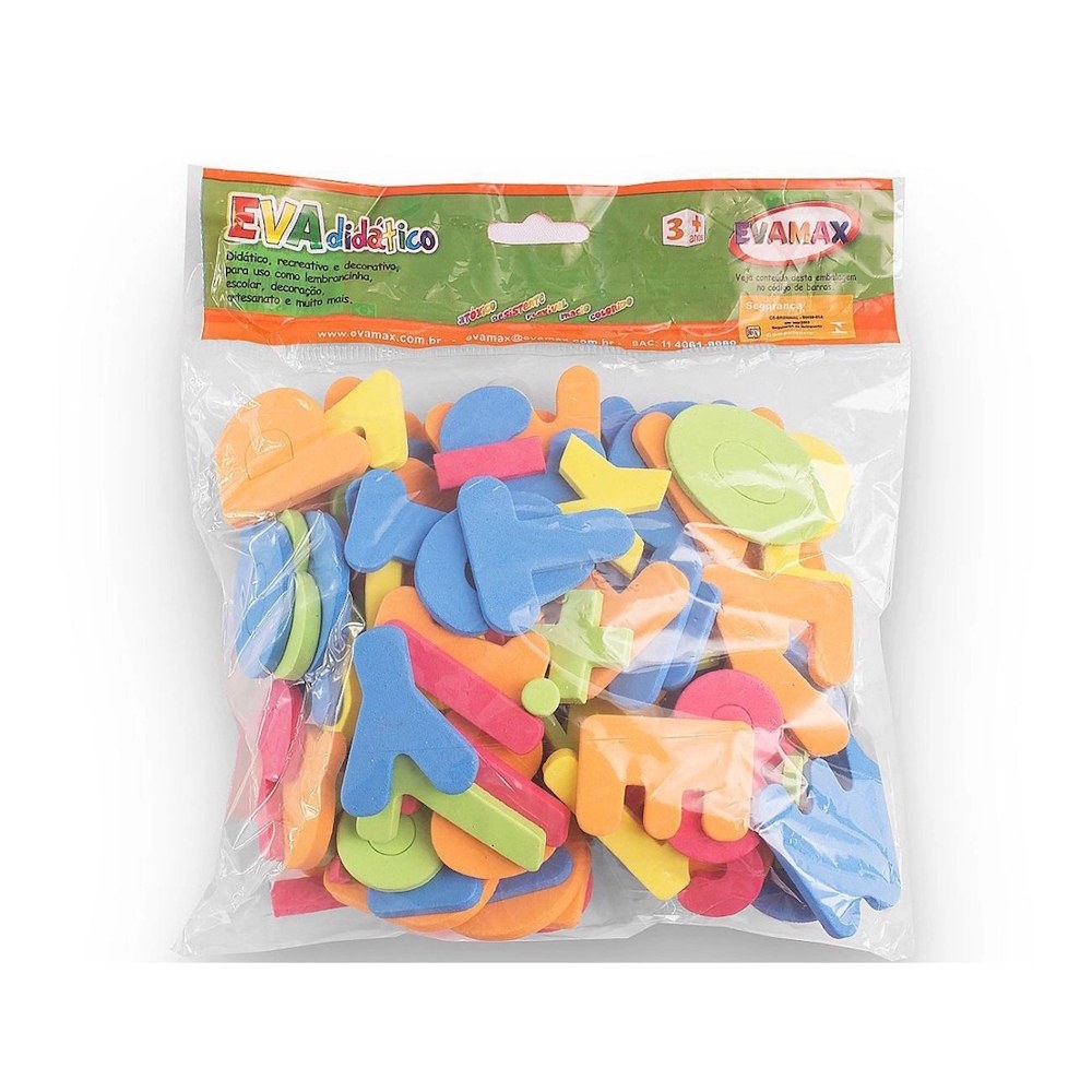 E V A Alfabeto Numérico 30mm E V A Alfabeto Numérico 30mm