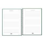 Caderno Espiral Universitário Grande Capa Dura 160 Folhas 10 Matérias Palmeiras - Estampas Sortidas