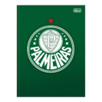 Caderno Brochura Costurado Sem Mola Universitário Grande Capa Dura 80 Folhas Palmeiras - Estampas So