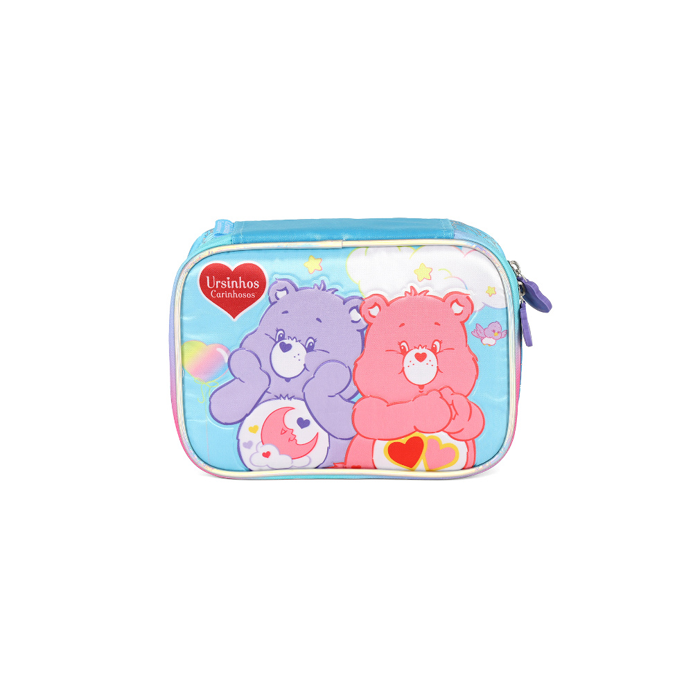 Estojo Box Ursinhos Carinhosos - Azul Estojo Box Ursinhos Carinhosos - Azul