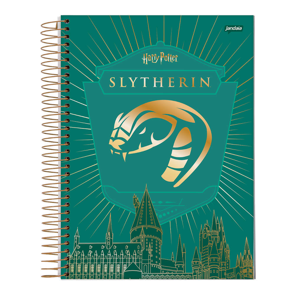 Caderno Espiral Colegial Médio Capa Dura 80 Folhas Harry Potter - Estampas Sortidas Caderno Espiral Colegial Médio Capa Dura 80 Folhas Harry Potter - Estampas Sortidas
