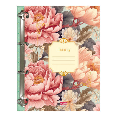 Fichário Caderno Argolado Colegial Com 4 Argolas - Liberty