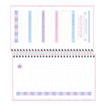 Agenda Espiral Happy Bolso 2026 - Cores Sortidas