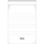 Caderneta Grampeada Com 80 Folhas 104mmx152mm Happy - Cores Diversas