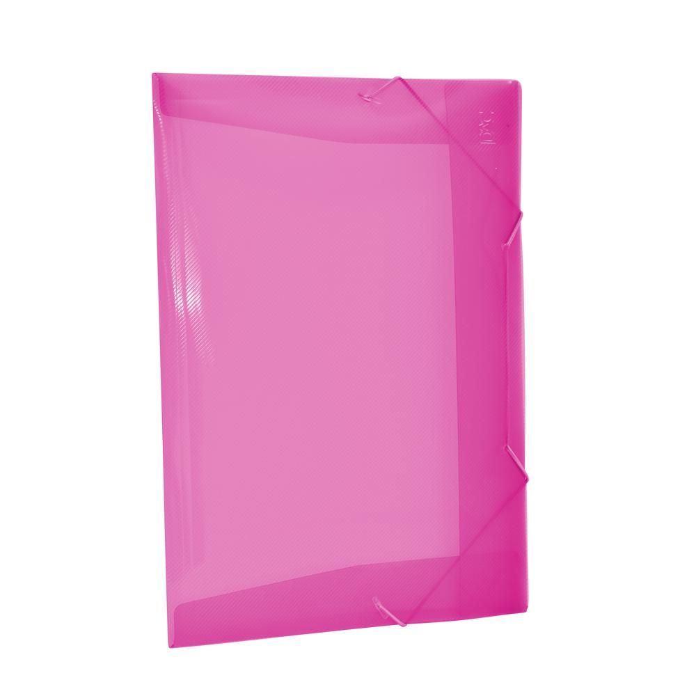 Pasta Com Elástico Ofício 332x232mm - Rosa Pasta Com Elástico Ofício 332x232mm - Rosa
