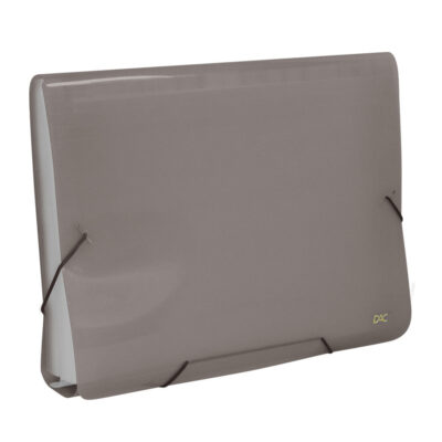 Pasta Sanfonada A4 Com 31 Divisórias - Fumê Pasta Sanfonada A4 Com 31 Divisórias - Fumê