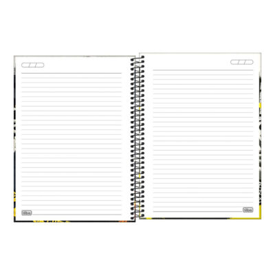 Caderno Espiral Universitário Grande Capa Dura 80 Folhas Hype – Estampas Sortidas