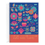 Caderno Espiral Universitário Grande Capa Dura 80 Folhas Eco Línea - Estampas Sortidas