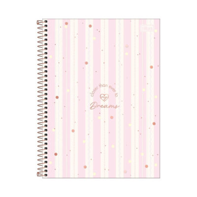 Caderno Espiral Universitário Grande Capa Dura 80 Folhas Soho - Estampas Sortidas