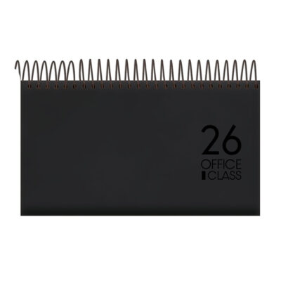 Agenda Espiral  office Class Mini 2026 - Cores Sortidas