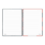 Caderno Espiral Universitário Grande Capa Dura 160 Folhas 10 Matérias Flamengo - Estampas Sortidas