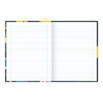 Caderno Brochura Costurado Sem Mola Universitário Grande Capa Dura 80 Folhas Sonic - Estampas Sortid