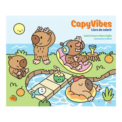 Capyvibes - Livro De Colorir Capyvibes - Livro De Colorir