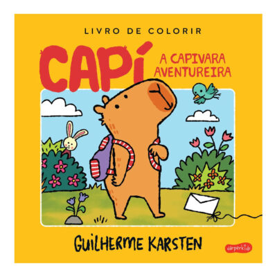 Capi A Capivara Aventureira - Livro De Colorir