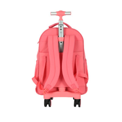 Mochila Laptop Com Rodinhas – Salmão